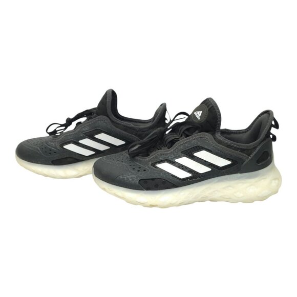 Adidas Web Boost Running Shoe Womens Size 7 Sneakers HP3324 Black Leopard - Picture 9 of 16